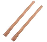 HOLIDYOYO 2 Mangos de Repuesto para de Madera 50 CM Mango Cuadrado para Cortar y Camping de Madera Resistente para Instalación y Uso al Aire Libre