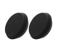 HOLIDYOYO 2 Piezas Almohadilla de Bolos de Esponja Negra para Pulir y Limpiar Bolas de Boliche, Fácil de Transportar y Suaviza Imperfecciones, Adecuado para Jugadores Profesionales