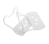 HOLIDYOYO 2 Piezas Estabilizador de Colchón de Hierro Blanco para Cama de Madera, Soporte Antideslizante que Previene el Desplazamiento del Colchón y Mejora la Estabilidad