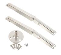 HOLIDYOYO 2 piezas Gas Strut para Cama con Soporte Hidráulico Ajustable y Parada Amortiguador de Gas para Puertas de Muebles y Armarios Diseño Ahorrador de Espacio y Soporte Estable para