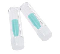 HOLIDYOYO 2 Piezas Rgp Inserter y Removedor de Lentes Duros con Ventosa Antideslizante y Botella Kit Portátil Verde para Uso Casa y Viaje