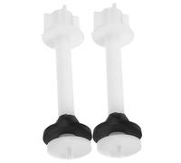 HOLIDYOYO 2 piezas Tornillos para Fijación de Asiento Wc Kit de Repuesto para Tapadera Inodoro Tornillos Duraderos para Montaje Rápido y Seguro Compatibles con Varios Modelos de Asientos