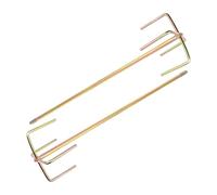 HOLIDYOYO 2 piezas Varillas de Mezcla para Cemento Accesorios para Taladro Eléctrico Agitadores Duraderos y Resistentes para Mortero Pintura y Proyectos DIY Reutilizable