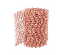 HOLIDYOYO 2 rollos Malla de Cobre Tejida cada Uno Metálica Antiplagas para Control de Roedores Protección de Jardines y Hogares Resistente Mordeduras y Fácil Instalación