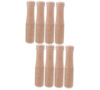 HOLIDYOYO 2 Series De Madera Para Cocina De Gran Cabeza Para Machacar Moler Especias Y Trituradora Manual Resistente Para Uso Medicinal Y Gastronómico 4 Piezas*2