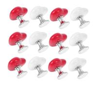 HOLIDYOYO 20 Piezas Botón Cisterna Corazón Pulsador Elevador Inodoro para Mujeres Uñas Largas Fácil Instalación Reduce Ruido Tapa para Limpieza Cómoda