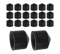 HOLIDYOYO 20 Piezas Copas de Pivote de Repuesto para Ejes de Patineta de 7 Pulgadas Absorción de Impactos y Estabilidad Mejorada, Material PU Negro para Skateboarding en Calle y Parque