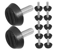 HOLIDYOYO 20Piezas Almohadillas Ajustables Patas de Muebles Antideslizantes Sillas y Mesas Uds de Protección Silenciosa y Duradera Sofás y Sillas