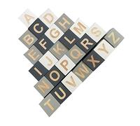 HOLIDYOYO 26piezas Bloques De Madera Del Para Decoración y Fotografía Accesorios y Actividades Educativas