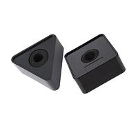 HOLIDYOYO 2Piezas Micrófono Cuadradas y Triangulares Compacto para Entrevistas y Reportajes