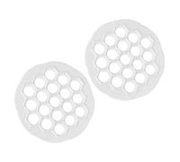 HOLIDYOYO 2piezas Molde Para Albóndigas Fabricante De Bolas Masa Jiaozi Prensa Pelmeni Utensilios Cocina