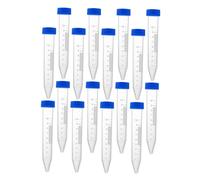 HOLIDYOYO 30 piezas Tubo de Contenedor de Prueba Transparente para Experimentos de Laboratorio para Centrifugación y Biología Molecular