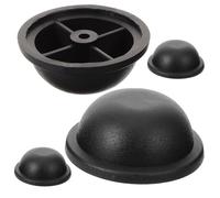 HOLIDYOYO 4 piezas Accesorios para Bolsos Pies Plásticos Redondos Reemplazo para Maletas Mochilas Unidades Duraderos