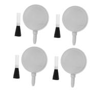 HOLIDYOYO 4 Piezas Cepillos de Limpieza para Lentes con Soplador de Aire Compacto para Cámaras Portátil para Electrónica Soplador de Polvo para Teclado y Lentes de Cámara Diseño Ligero y