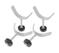 HOLIDYOYO 4 Piezas de Herrajes para Puertas de Bebés y Mascotas, Tornillos de Alta Resistencia Tuerca Negra, Accesorios para Barandillas Interiores, Cerrojo de Puerta Seguro para Escaleras