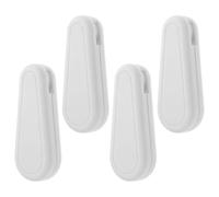 HOLIDYOYO 4 Piezas Tirador de Cuerda de Gravedad para Cortinas, ABS Blanco | Instalación Rápida, Mejora el Uso Diario Equilibrio del Peso, para Cadenas y Cordones