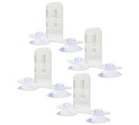 HOLIDYOYO 4juegos Clip Divisor para Pecera Ventosas Tablero De Aislamiento para Acuarios Divisor De Bandeja para Tablero De Cría