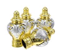 HOLIDYOYO 4piezas Remates para Barra de Cortina Tapa de Extremo de Plástico para Barra de Cortina de Ventana para Sala de Estar Cocina Oficina y Baño