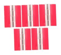 HOLIDYOYO 5 bisagras acrílicas autoadhesivas transparentes para piano para cartón acrílico sin tornillos, duraderas e irrompibles para cajas y muebles