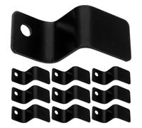 HOLIDYOYO 5 Pares Soporte Colgante Metálico en Forma de Z para Caja de Batería de Silla de Ruedas, 5 Pares, Accesorio de Fijación Duradero para Sillas de Ruedas Eléctricas, Adecuado para