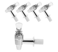 HOLIDYOYO 5 piezas Grifo Dispensador Repuesto Plástico Duradero para Máquina de Agua Válvula Palanca para Dispensador de Bebidas Espita para Garrafas y Jarras