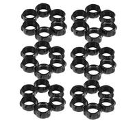 HOLIDYOYO 50 Piezas Tuercas para Soporte de Teléfono para Coche Accesorios de Plástico Resistentes para Montaje y Carga Inalámbrica Adaptador Fijo con Articulación de Bola Repuestos