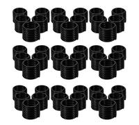 HOLIDYOYO 50 Resortes de Compresión para Manguera de Inflador de Neumáticos Accesorios de Aleación para Compresor de Aire de Vehículo Adaptadores de Conexión Rápida para Reparación y