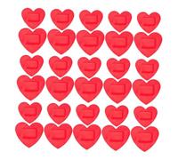 HOLIDYOYO 50piezas Vendaje Forma de Corazón para Heridas de Tela Flexible Apósitos para Emergencias Adecuado para Camping al Aire y Cuidado de Heridas Dedos