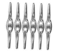 HOLIDYOYO 6 Piezas Ganchos Metálicos para Persianas con Cuerdas de Seguridad Accesorios para Cortinas Enrollables y Estores Organizadores Prácticos para Ventanas Diseño Simple y Moderno