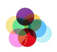 HOLIDYOYO 8 Piezas De Película De Color para Luz Ambiental Geles De Iluminación Filtros De Color para Estudio Geles De Iluminación para Fotografía Filtros De Gel De Colores para Faros