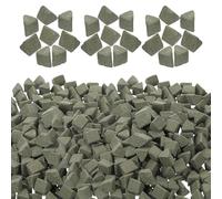 HOLIDYOYO Abrasivo Triangular para Pulidora de Vibración, 4x4 Cm, 450 G, Material Resistente para Pulido Rápido de Cerámica y Joyería, Suministros Industriales para Acabado y Pulido