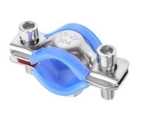 HOLIDYOYO Abrazadera para Silla Oficina Inoxidable con Almohadilla Plástica Soporte Antihundimiento Kit Protección Tubo Reparar y Mejorar Estética