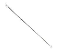 HOLIDYOYO Acero Mástil 8 Inoxidable Bandera Secciones de M de Cinco 1 | Kit con Base y Hebillas, Montaje Fácil sin Profesional, Uso en Jardín y Pared, Color Plata Varios estilos
