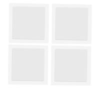 HOLIDYOYO Almohadillas Antideslizantes Pack de 4 Piezas Protectores Gruesos Blancos Que Evitan Arañazos y Ruidos Molestos para Patas de Mesa y Silla de PU para Muebles
