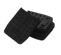 HOLIDYOYO Almohadillas de Goma Antideslizantes 4 Piezas Soporte Fuerte y Estabilidad con Tornillos para Trabajos de Enlucido y Construcción en Obra para Zancos de Yeso