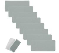 HOLIDYOYO Almohadillas de Lijado de Esponja 10 Piezas Doble Cara Verde y Blanca Bloque Pulidor para Manualidades y Joyería para Pulir Ágata Cristal y Metales Uso Bricolaje y Proyectos