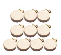 HOLIDYOYO Anillos para bordar mini bastidores de punto de cruz de madera 10 juegos para manualidades y creación de collares