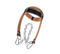 HOLIDYOYO Arnés de Cuello para Entrenamiento de Fuerza Acondicionador Cervical con Almohadilla Ancha y Correa Elástica Equipo Fitness Portátil Negro