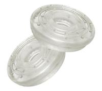 HOLIDYOYO Barra de dominadas Techo, Almohadilla de Extremo para Barra de Puerta Fija, 2 Piezas, Cubierta Transparente Antideslizante, de Goma, Protege el Marco de la Puerta, para
