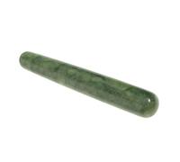 HOLIDYOYO Bastón Masajeador de Jade Natural Ligero y Portátil Herramienta de Acupresión para Puntos Clave Masaje Corporal y Facial para Relajación y Cuidado Personal