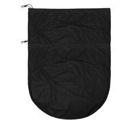 HOLIDYOYO Bolsa para Casco de Moto 2 Unidades Negra 46-43 CM con Cierre de Cordón Funda Antipolvo Resistente y Compacta Compatible con Cascos de Motocicleta Patinete Eléctrico y Esquí