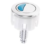 HOLIDYOYO Botón de Descarga Doble para Inodoro Redondo Reemplazo de Accesorios Compatible Mayoría de Inodoros con Tapa de Tanque Diseño Elegante