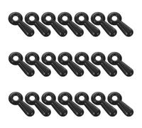 HOLIDYOYO Botones Giratorios para Marcos de Fotos 20X9Mm Herrajes Metálicos Forma de Semilla de Melón 300 Unidades para Fijación de Tableros y Accesorios de Marcos