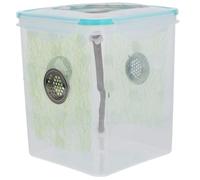 HOLIDYOYO Caja de Alimentación para Reptiles Portátil Transparente Hábitat para Pequeño para Cría y Alimentación de Arañas y Otros Insectos
