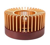 HOLIDYOYO Calentador de Tetera, Calentador de Tazas, salvamanteles para Tazas de café con portavelas, Soportes Decorativos de Metal Resistentes para Velas, para Calentar Leche y Alimentos.