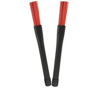 HOLIDYOYO Cepillo para batería de jazz en nylon antideslizante con mango ajustable, ideal para bateristas principiantes y grupos juveniles