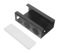 HOLIDYOYO Cepillos Rápido Soporte de en Acero Dientes Eléctricos Negro de Inoxidable y Diatomita Absorción de Agua y Secado Moderno Color para Baño