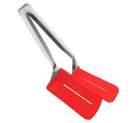 HOLIDYOYO Clip De Bistec De Acero Inoxidable Pinzas Para Plancha Hamburguesas Utensilio De Cocina Multipropósito