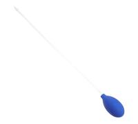 HOLIDYOYO Comedero para Coral Manual Azul de 50 Cm Punta de Silicona Flexible, Tubo Acrílico para Alimentación y Limpieza de Acuarios Marinos, Peceras y Plantas Acuáticas, Herramienta