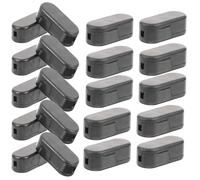 HOLIDYOYO Conectores de Cadena para Cortinas Verticales, 20 Piezas Negras, Accesorios de Plástico, para Reparación de Persianas en Sala, Baño y Oficina
